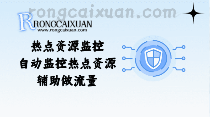 热点资源监控_自动监控热点资源，辅助做流量-融财轩